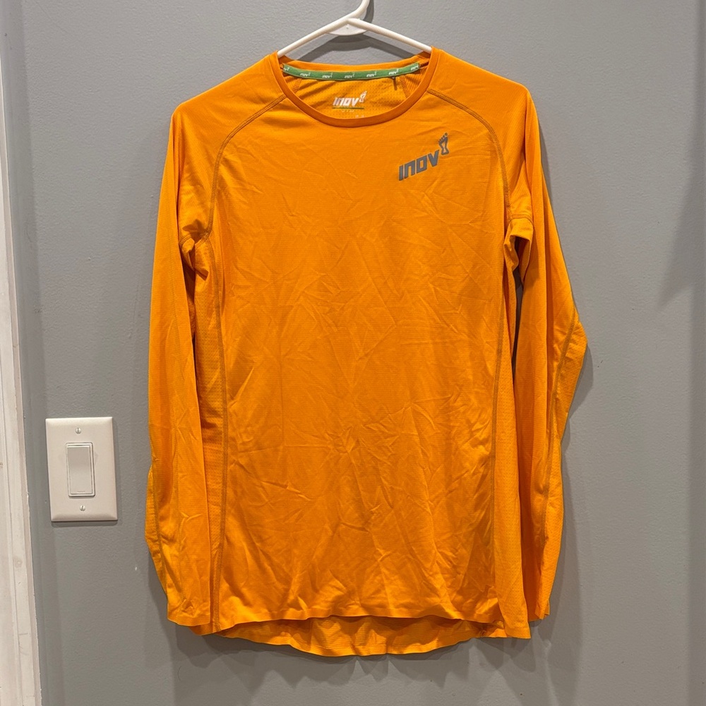 Inov-8 women’s Vibrant Orange Long Sleeve Tee